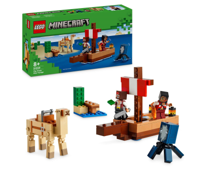 Klocki LEGO® LEGO Minecraft 21259 Rejs statkiem pirackim